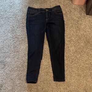 Democracy Women's Deep Indigo Skinny Jeans